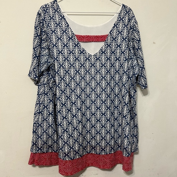 2X Plus Size Ladie's Tops Blouses Lot Of 12 Catherine’s Calvin Klein - Picture 5 of 11